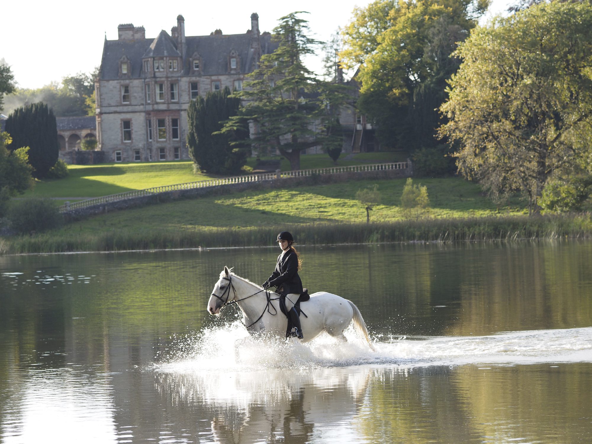 Castle Leslie Equestrian Center Equitours Horseback Vacations Worldwide